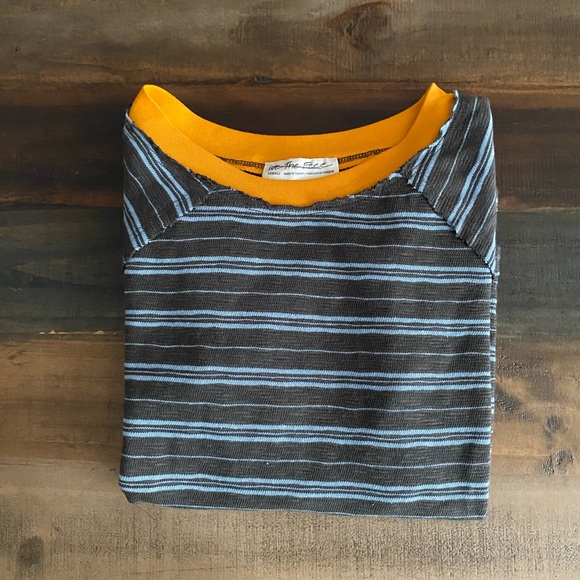 NWOT Free People Have At It Striped Tee - Picture 11 of 11